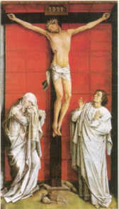 Bild: Johannnes und Maria unter dem Kreuz